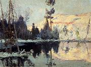 Maurice Galbraith Cullen Lac Tremblant oil on canvas